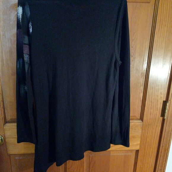 NWT Dolcezza Womens XL Long Sleeve Asymmetrical Sweater - Picture 4 of 9